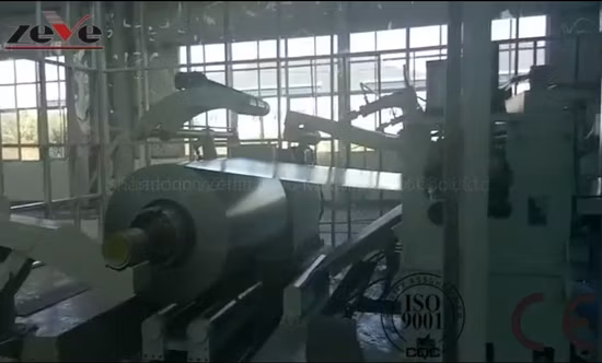 Professional Design Hydraulic Slitter Ss/ Al Coil Rotary Flying Shear with Air Floating Overturning Stacking