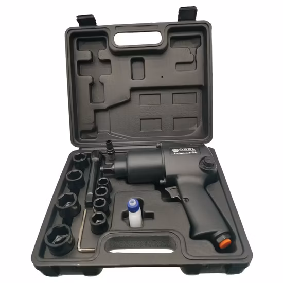 Obbl 1/2 Inch Super Duty Air Impact Wrench High Quality Pneumatic Tool Twin Hammer